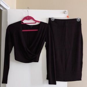 2 piece sweater dress